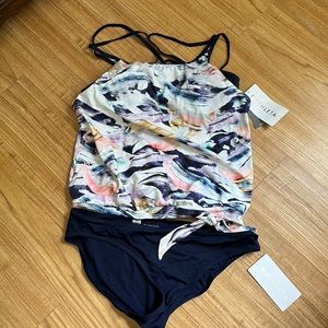Athleta Tankini size Large NWT